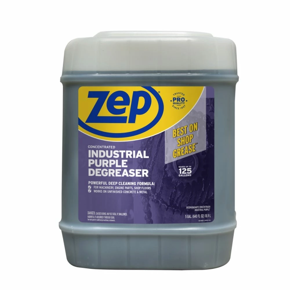 Zep Industrial Purple Cleaner & Degreaser, 5 Gallon - R45815 - Surface Cleaners 1 Zep Industrial Purple Cleaner & Degreaser, 5 Gallon - R45815 - Surface Cleaners