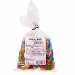 Rural King Gummi Bears - 12 Flavors, Tie Top Bag - Candy & Gum
