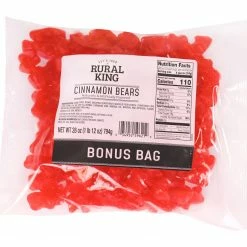 Rural King Cinnamon Bears BONUS BAG - Candy & Gum