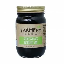 Farmer's Select Farmers Select Seedless Black Raspberry Jam, 18 oz. - Spices & Seasonings