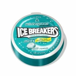 Ice Breakers Wintergreen Sugar Free Mints, 1.5 oz. - Hard Candy & Lollipops