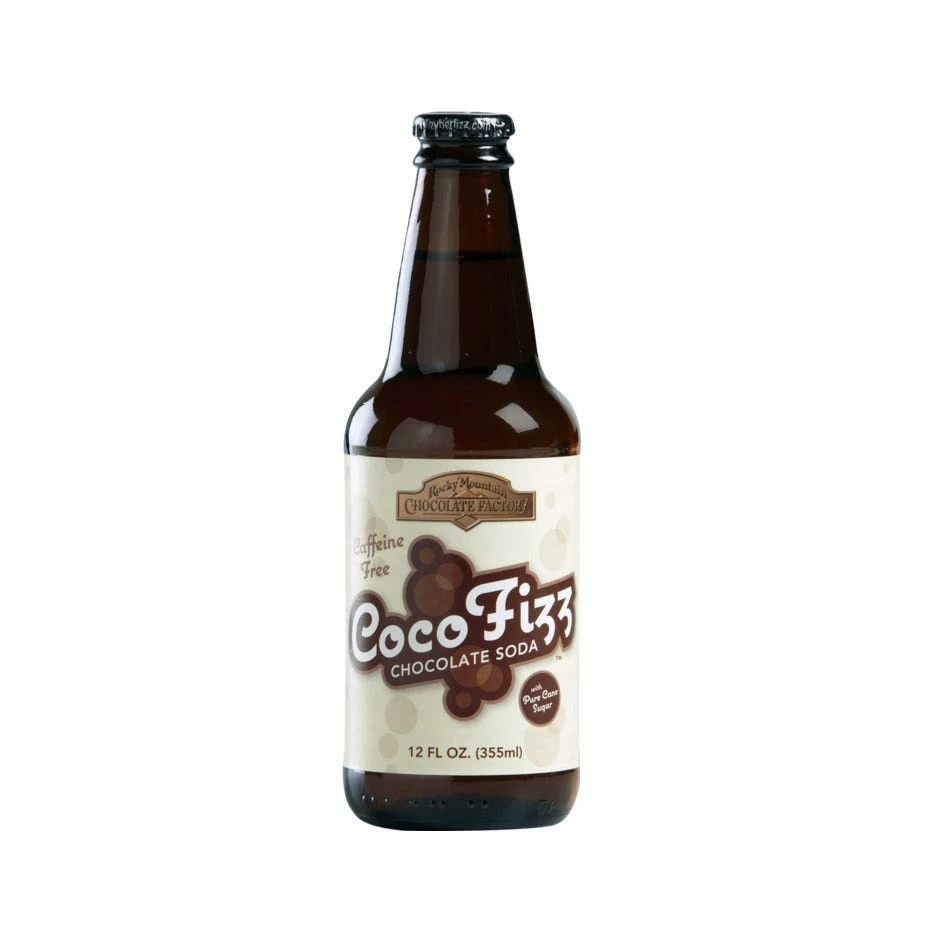 Various Brands Rocky Mountain Chocolate Factory Coco Fizz Chocolate Soda, 12 oz. 1 Various Brands Rocky Mountain Chocolate Factory Coco Fizz Chocolate Soda, 12 oz.