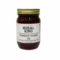 Various Brands Strawberry Rhubarb Jam, 18 oz. - Jams & Jellies