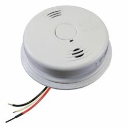 Kidde i12010SCO Worry-Free AC/DC Combination CO & Smoke Alarm With 10 yr Sealed Battery - 21010408-N - Detectors & Alarms