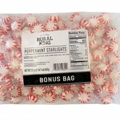 Rural King Peppermint Starlights BONUS BAG - Candy & Gum