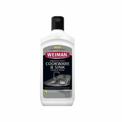 Weiman Stainless Steel Cookware and Sink Clean and Shine 68A - Cleaning & Janitorial Supplies