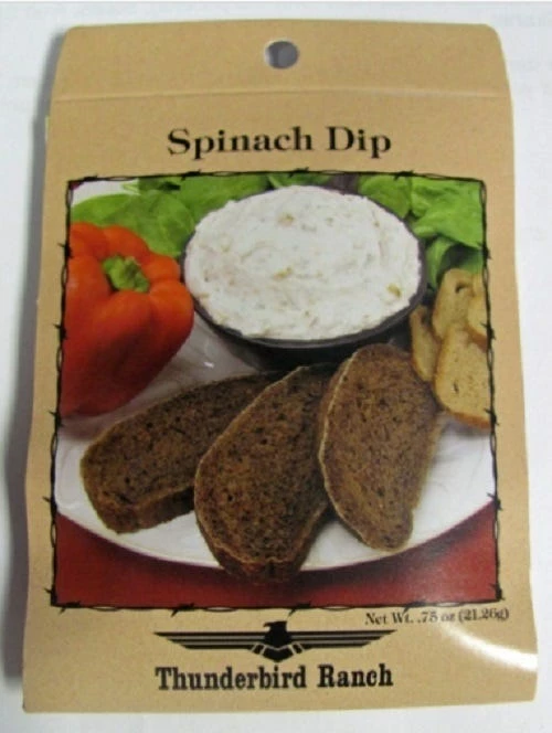 Thunderbird Ranch Gourmet Foods Gluten Free Spinach Dip & Cheese Ball Mix - 111 - Dips & Salsa 1 Thunderbird Ranch Gourmet Foods Gluten Free Spinach Dip & Cheese Ball Mix - 111 - Dips & Salsa