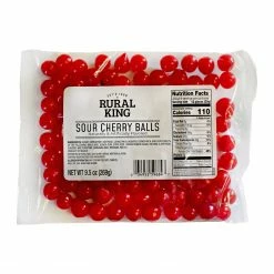 Rural King Sour Cherry Balls - Candy & Gum
