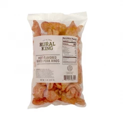 Rural King Hot Pork Rinds, 5 oz. Bag - Chips & Crackers