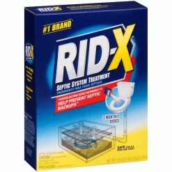 Rid-X Rid X Septic Tank System Treatment Double Dose 19.6 oz 80307 - Drain & Septic Care -Food & Household Goods Sales efd38ed03fd748470666a0a6399c38dcb99114d9 rid x double dose