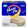 Moon Pie Double Decker Vanilla Marshmallow Sandwich, 8 Pack - 64002 - Cookies