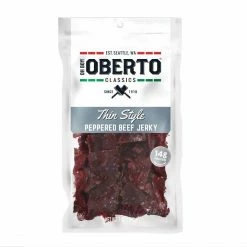 Oberto Peppered Thin Style Jerky, 7 oz.