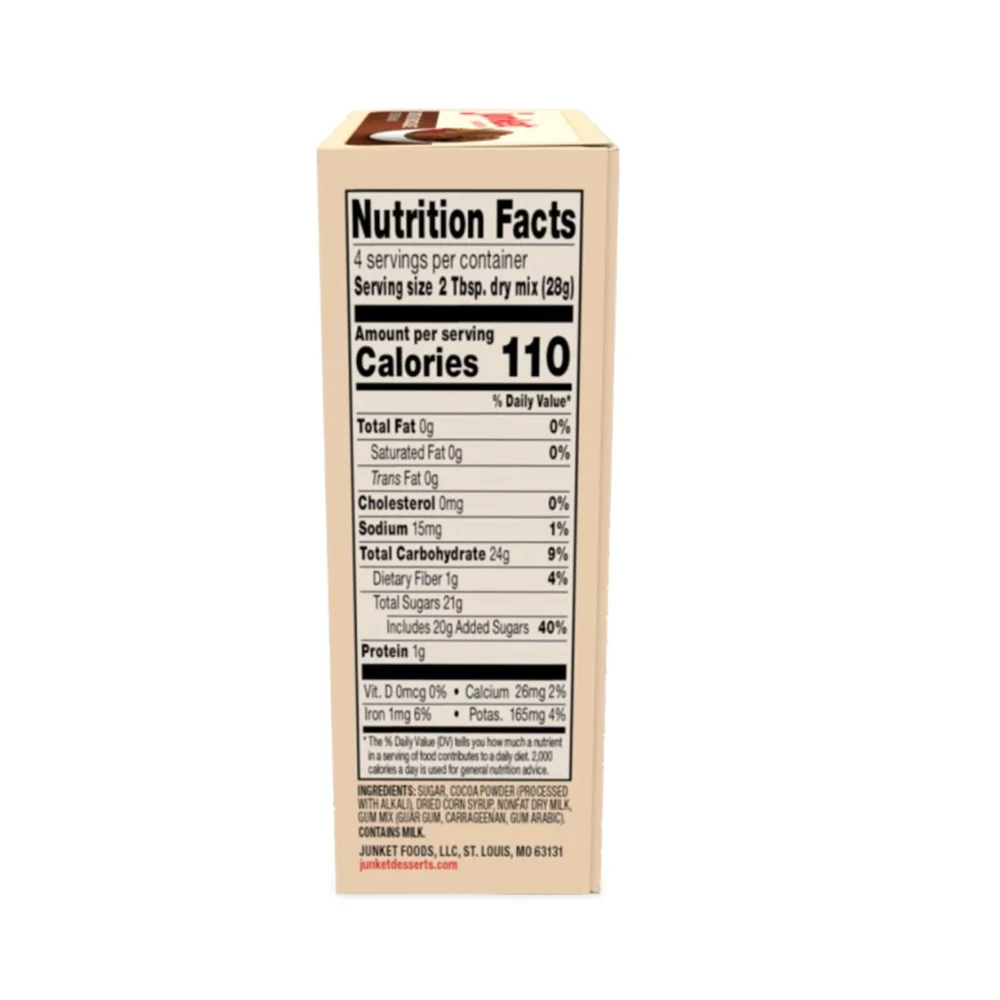 Junket Dutch Chocolate Ice Cream Mix, 4 oz. - 42301 - Baking Essentials 4 Junket Dutch Chocolate Ice Cream Mix, 4 oz. - 42301 - Baking Essentials - Image 4