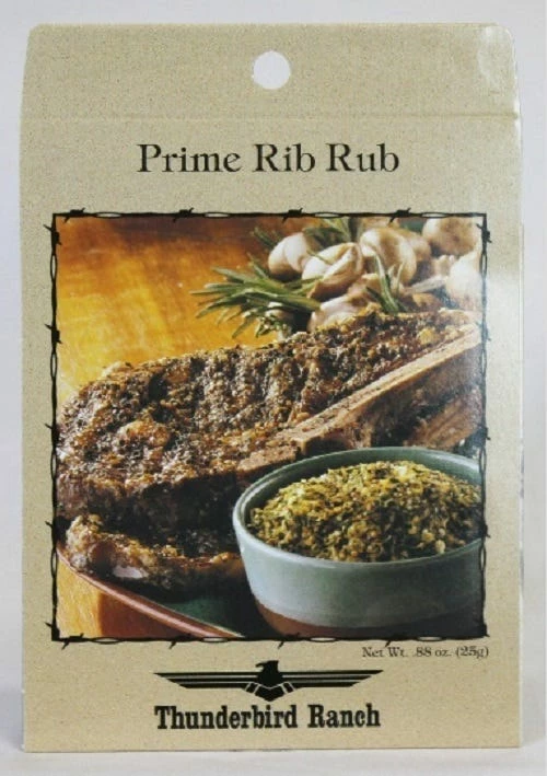 Thunderbird Ranch Gourmet Foods Prime Rib Rub - 200 - Spices & Seasonings 1 Thunderbird Ranch Gourmet Foods Prime Rib Rub - 200 - Spices & Seasonings