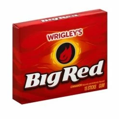 Wrigley's Big Red Cinnamon Gum, 15 Pieces