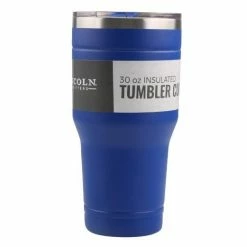 Lincoln Outfitters 30oz. Stainless Steel Blue Tumbler 30LO287 - Camp Kitchen