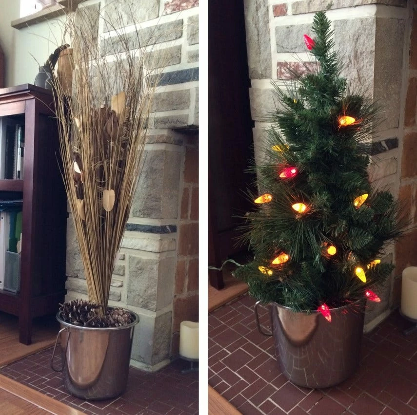 AmeriHome Small Stainless Steel Bucket 3 Piece Set - SSB132SET - Baskets - Image 2