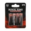 Rural King AA Alkaline Batteries, 8 Pack - AA8PKALK - Household Batteries