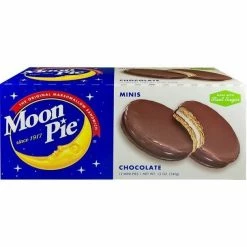 Moon Pie Mini Chocolate Marshmallow Sandwiches, 12 Count - 22101 - Cookies