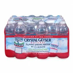 Crystal Geyser Spring Water, 24 Pack