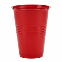 Nicole Home Collection Red Plastic Cups, 18 oz. / 50 Count - 01101 - Disposable Kitchenware