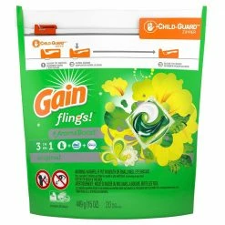 Procter and Gamble Distributing Gain Flings Original With Oxi & Febreze Freshness 20CT - Laundry Detergent
