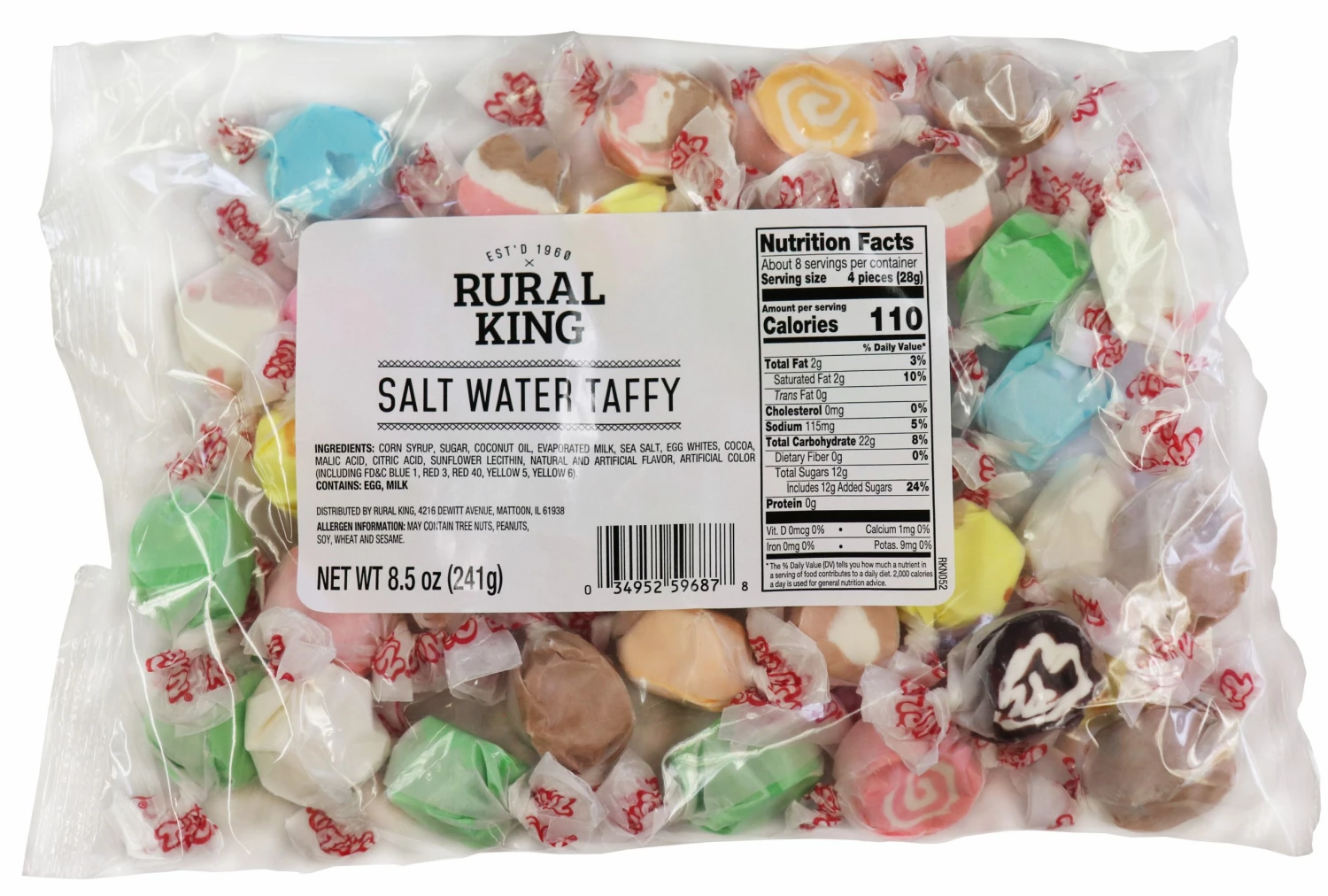 Rural King Salt Water Taffy - Candy & Gum 1 Rural King Salt Water Taffy - Candy & Gum