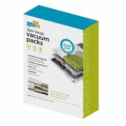 Honey-Can-Do HoneyCanDo 3Pack Large Vacuum Packs VAC01300 - Closet Organization 5 Honey-Can-Do HoneyCanDo 3Pack Large Vacuum Packs VAC01300 - Closet Organization -Food & Household Goods Sales honey can do 3 pack large vacuum packs vac 01300 2