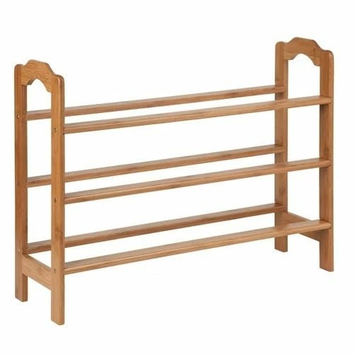 Honey-Can-Do HoneyCanDo 3Tier Bamboo Shoe Storage Rack SHO01601 - Closet Organization 2 Honey-Can-Do HoneyCanDo 3Tier Bamboo Shoe Storage Rack SHO01601 - Closet Organization - Image 2