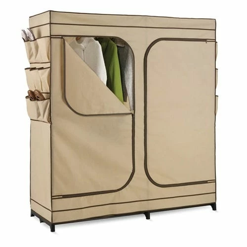 Honey-Can-Do HoneyCanDo 60" Portable Cloth Wardrobe Storage Closet WRD01272 - Laundry Baskets 1 Honey-Can-Do HoneyCanDo 60" Portable Cloth Wardrobe Storage Closet WRD01272 - Laundry Baskets