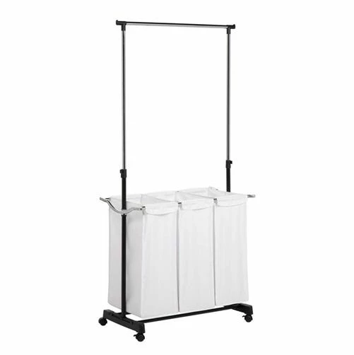Honey-Can-Do HoneyCanDo Adjustable Height Laundry Center SRT01237 - Laundry Baskets 2 Honey-Can-Do HoneyCanDo Adjustable Height Laundry Center SRT01237 - Laundry Baskets - Image 2