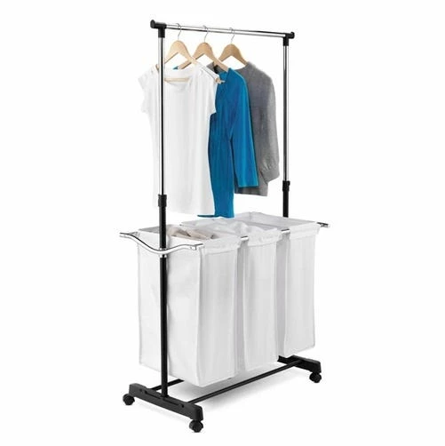 Honey-Can-Do HoneyCanDo Adjustable Height Laundry Center SRT01237 - Laundry Baskets 1 Honey-Can-Do HoneyCanDo Adjustable Height Laundry Center SRT01237 - Laundry Baskets