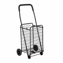 Honey-Can-Do HoneyCanDo Black Medium MultiPurpose Wheeled Utility Cart CRT01511 - Laundry Baskets -Food & Household Goods Sales honey can do black medium multi purpose wheeled utility cart crt 01511 3