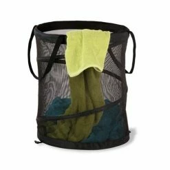 Honey-Can-Do HoneyCanDo Breathable Large Mesh Popup Hamper HMP01127 - Laundry Hampers