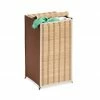 Honey-Can-Do HoneyCanDo Tall Wicker Hamper HMP01619 - Laundry Baskets