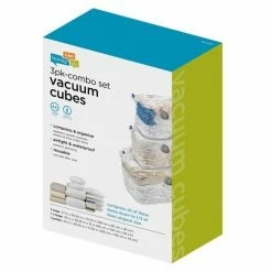 Honey-Can-Do HoneyCanDo Vacuum Pack Cube Combo VAC01301 - Closet Organization -Food & Household Goods Sales honey can do vacuum pack cube combo vac 01301